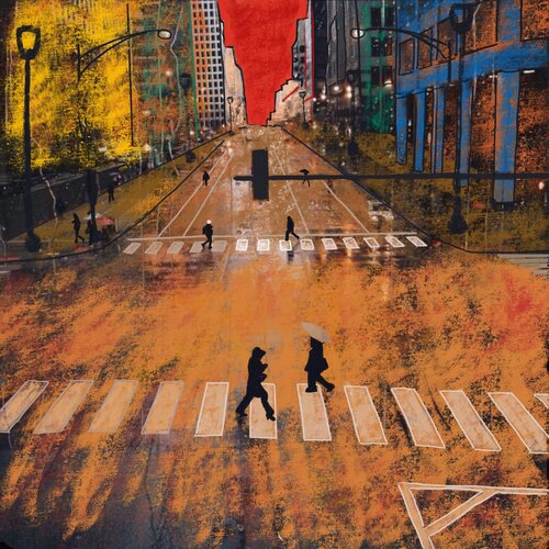 Walkers in the night